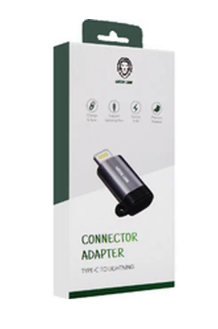 Green Lion Connector Adapter Type-C To Lightning OTG Green Lion Connector Adapter Type-C To Lightning OTG